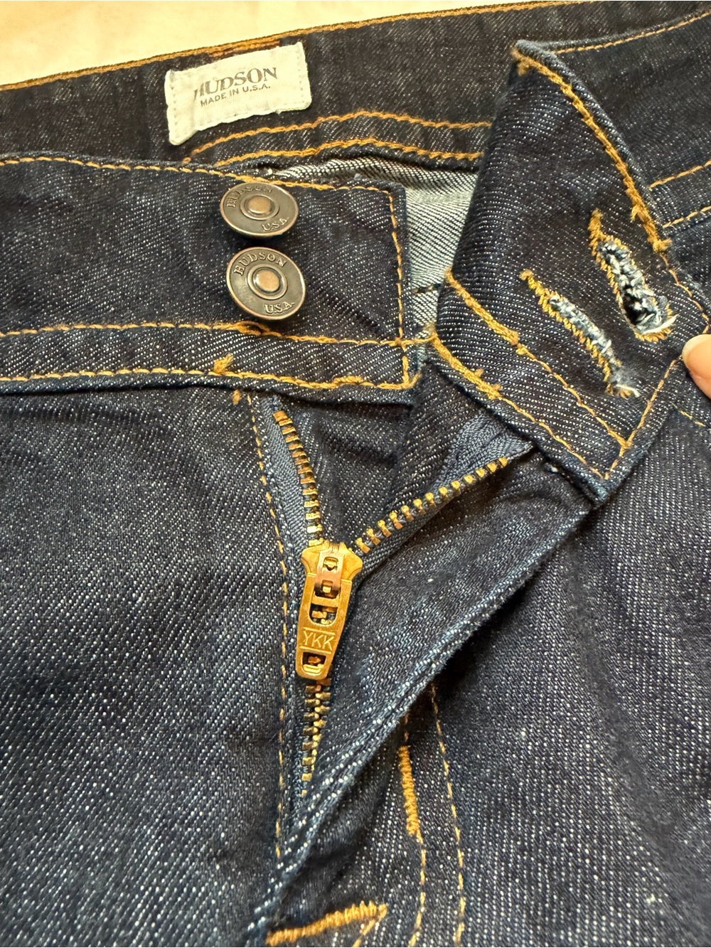 Hudson Jeans Signature Petite Bootcut Dark Indigo Denim Size 29 - Picture 7 of 15